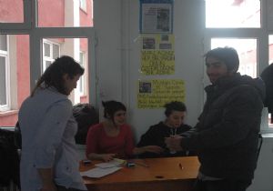 Öğrencilerden örnek kampanya